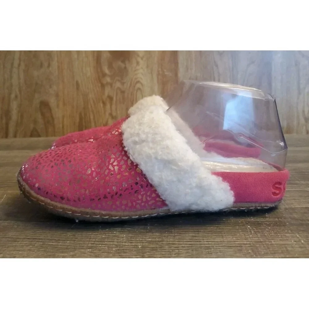 Sorel Nakiska™ Slide II Slippers Youth Size‎ 4 Pink